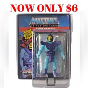 Skeletor Masters of The Universe MOTU Worlds Smallest Toys Figure